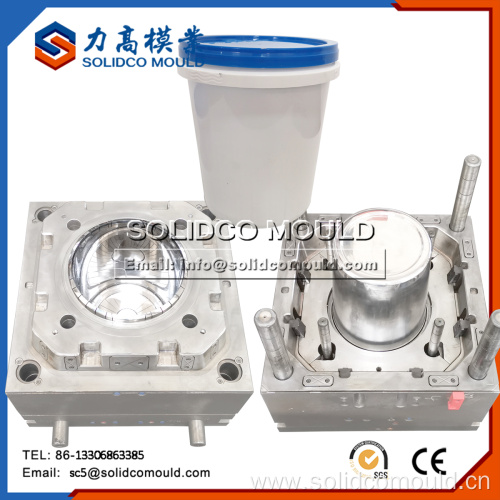 Plastic Painting Paint Bucket Mould Customized Mold